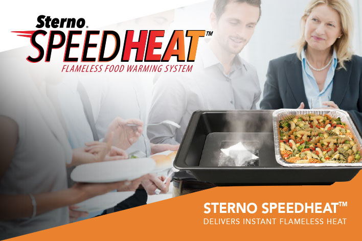 Sterno SpeedHeat&#x2122; Flameless Food Warming System