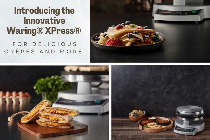 Introducing the Innovative Waring® XPress®: For Delicious Crêpes and More